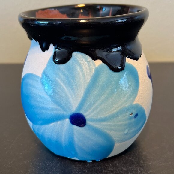 Mexican Handcrafted Pottery Hand Painted Glaze Clay Mug Cup ~ Artisan ~ Mexico - Picture 6 of 8